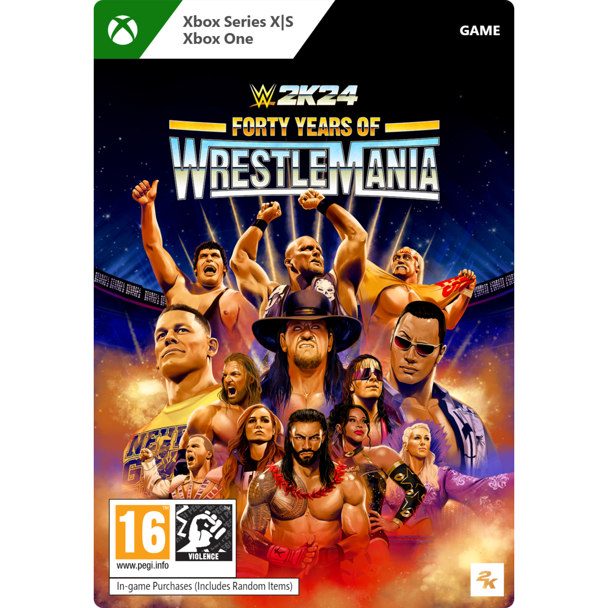 WWE 2K24 Forty Years of WrestleMania Edition