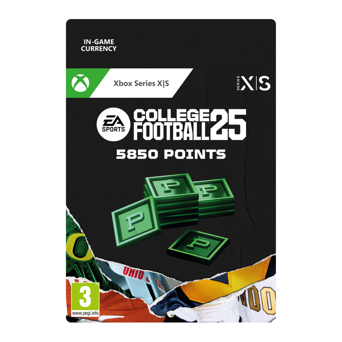 EA SPORTS College Football 25 - 5850 Points Pac