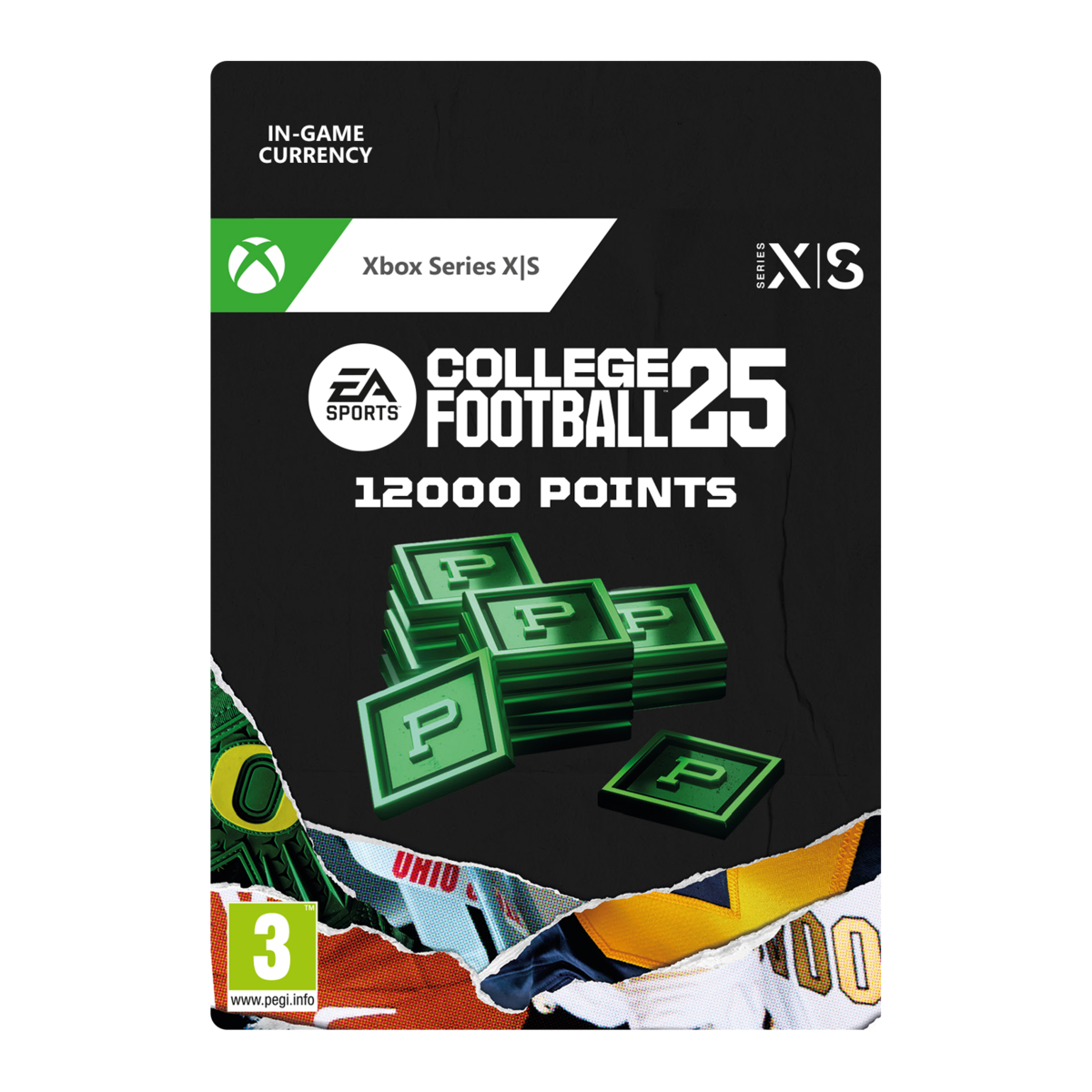 EA SPORTS College Football 25 - 12000 Points Pa