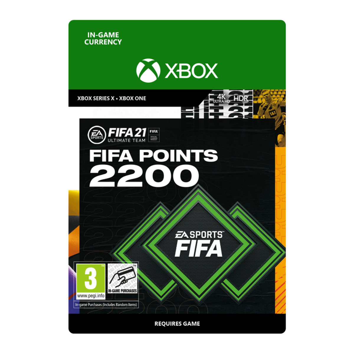 Fifa 21 FUT Ultimate Team 2200 points - Nice Console Games