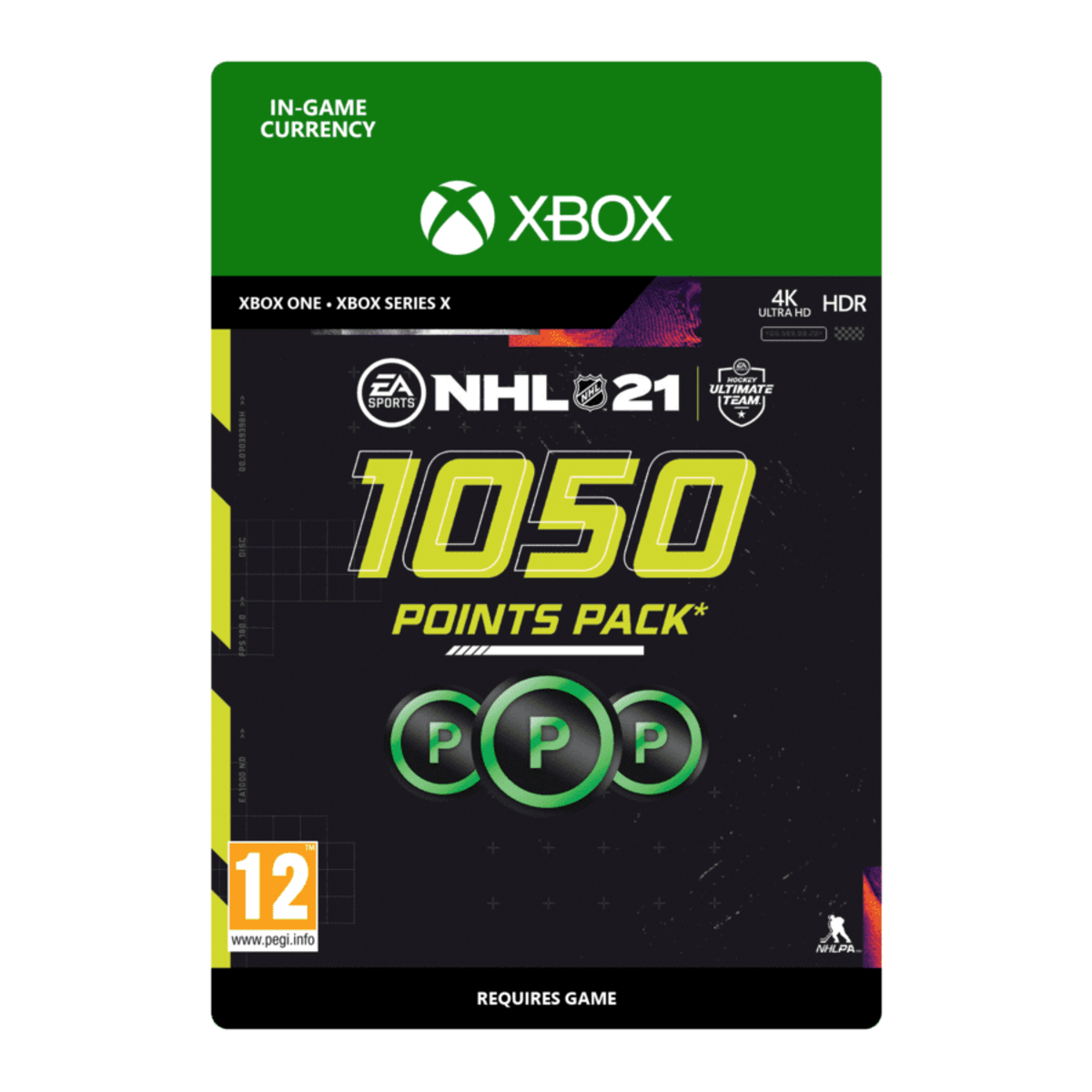 NHL 21 1050 Points