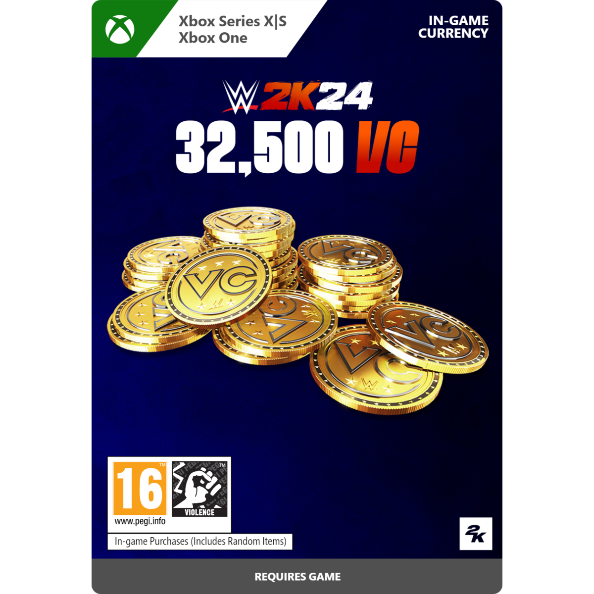 WWE 2K24 32,500 Virtual Currency Pack