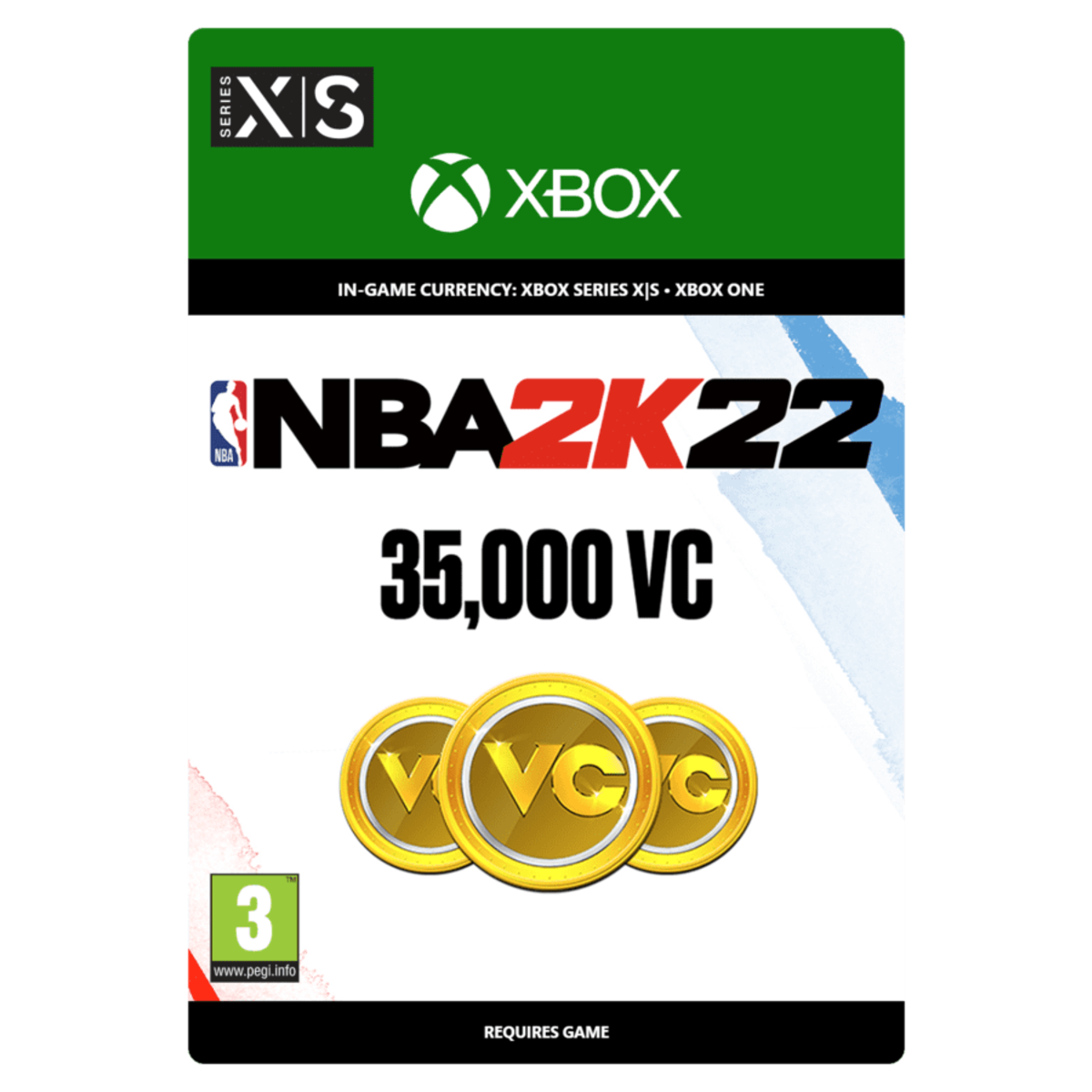 NBA 2K22: 35,000 VC