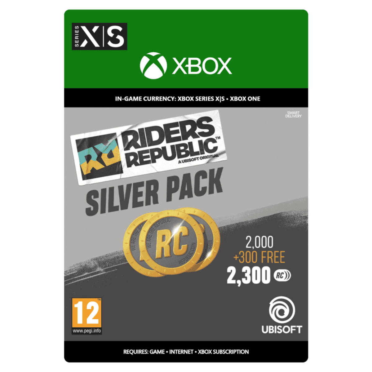 Riders Republic Coins Silver Pack - 2,300