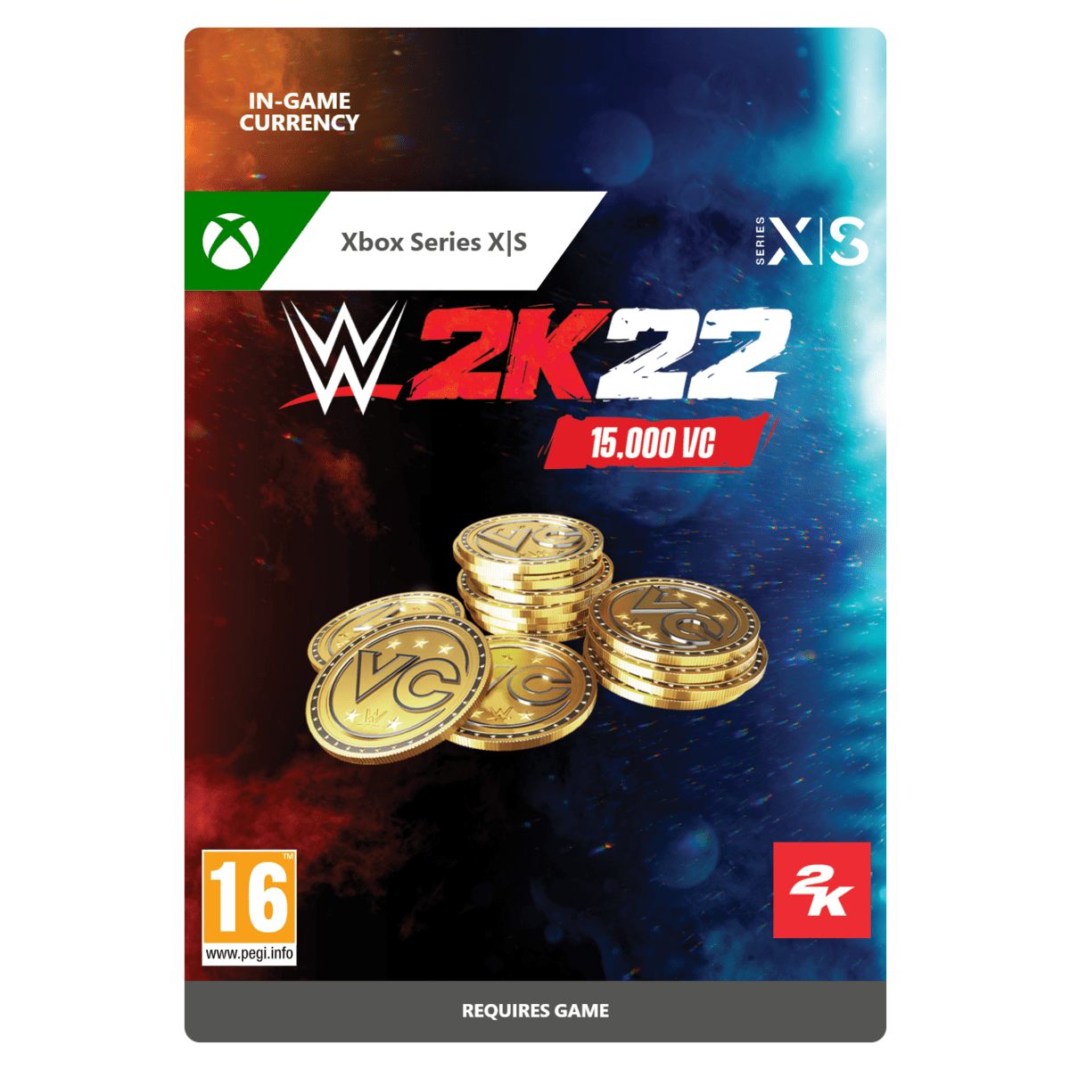 WWE 2K22: 15,000 Virtual Currency Pack for