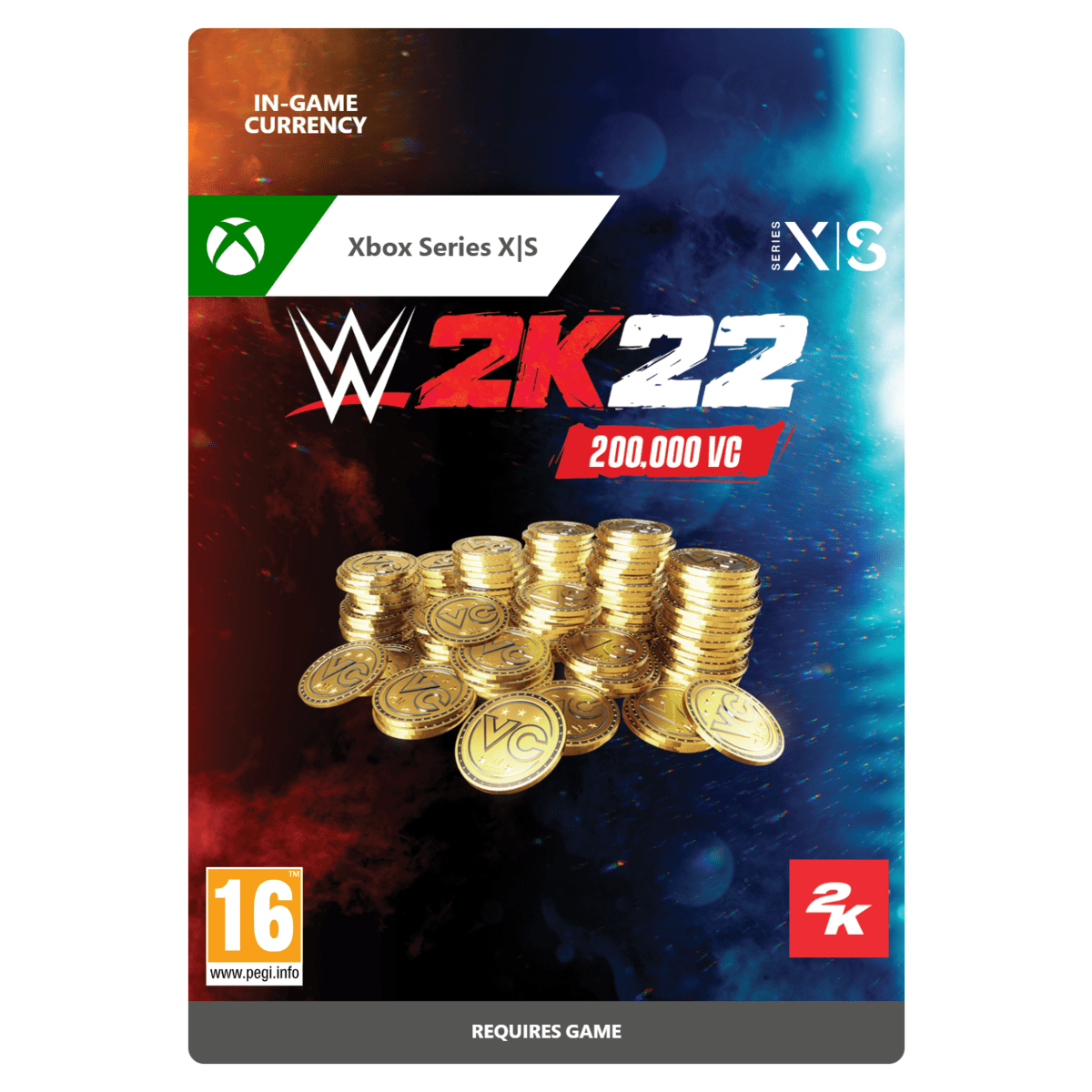 WWE 2K22: 200,000 Virtual Currency Pack for