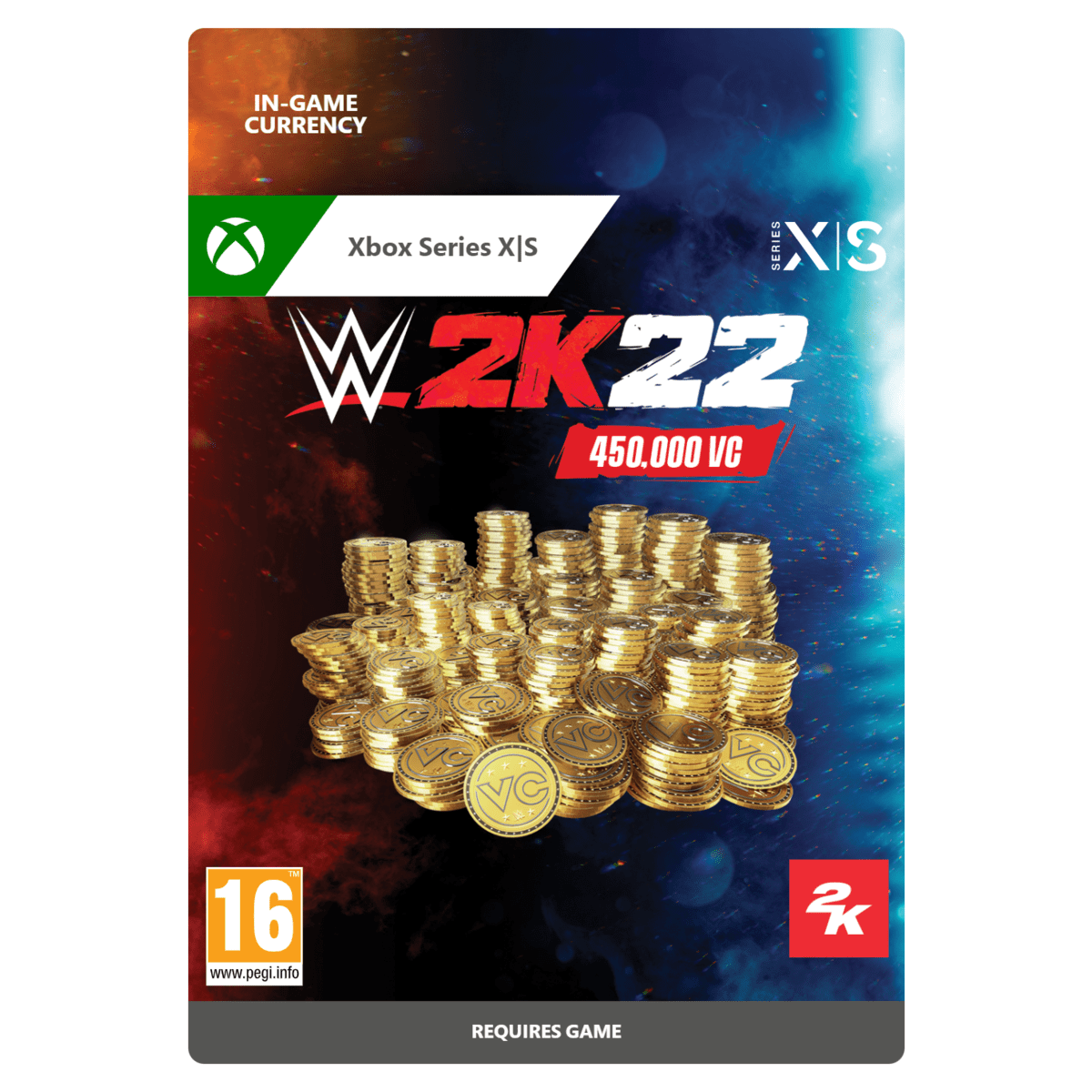 WWE 2K22: 450,000 Virtual Currency Pack for