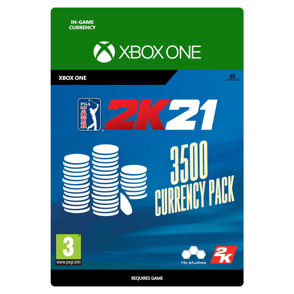 PGA TOUR 2K21: 3500 Currency Pack Xbox