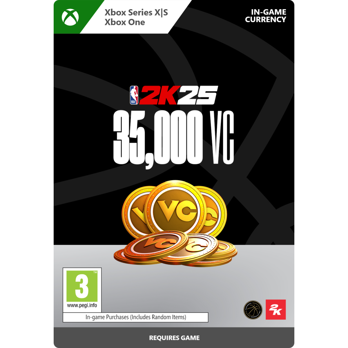 NBA 2K25 35,000 Virtual Currency Pack