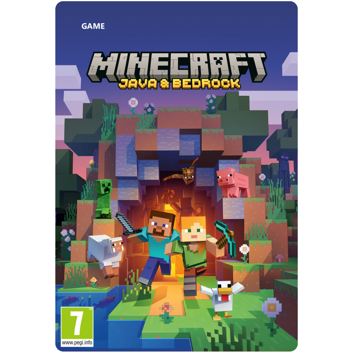 Minecraft Java & Bedrock Edition PC Download