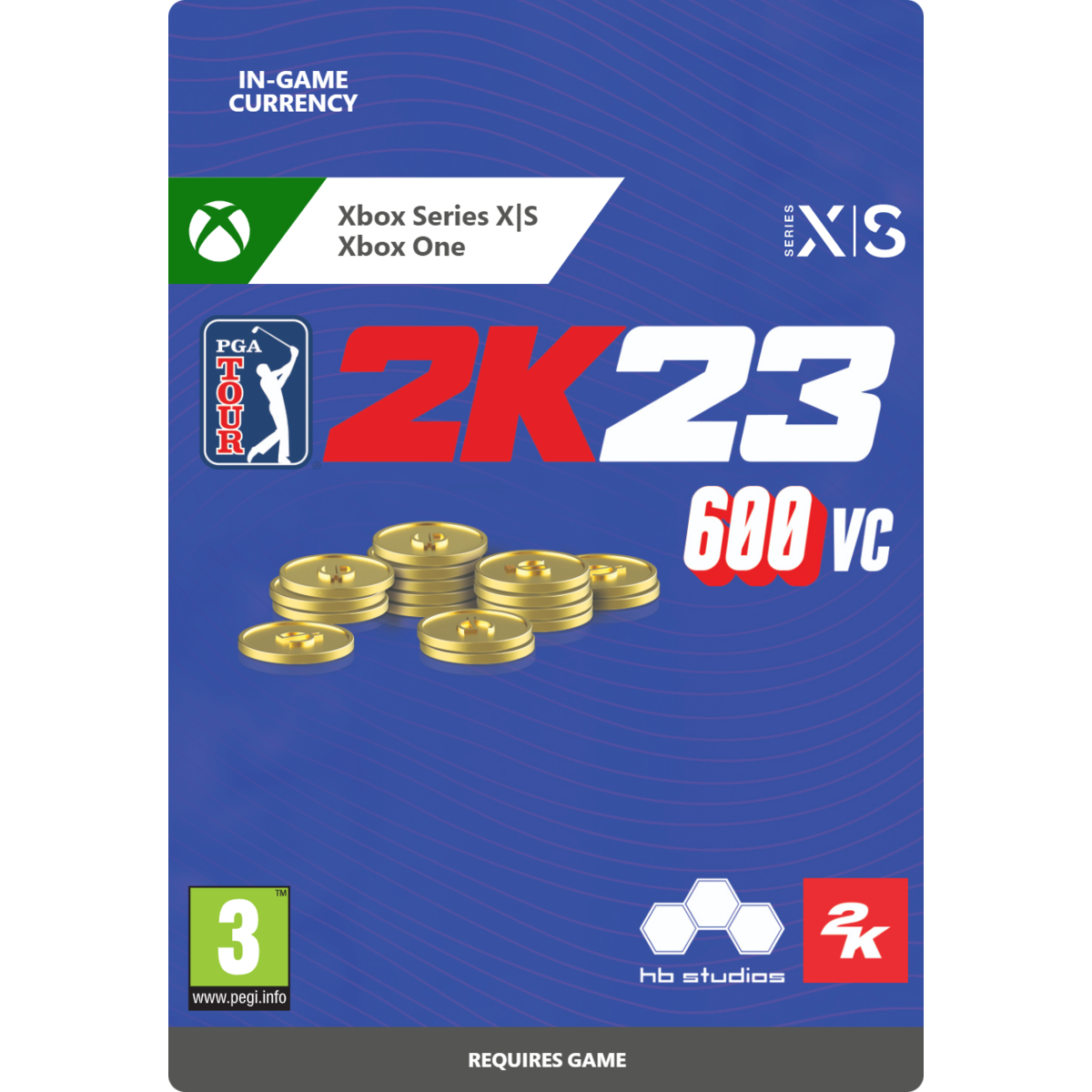 PGA Tour 2K23 - 600 VC Pack