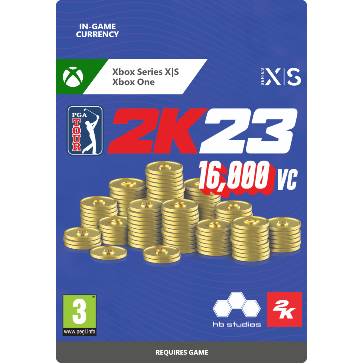 PGA Tour 2K23 - 16,000 VC Pack