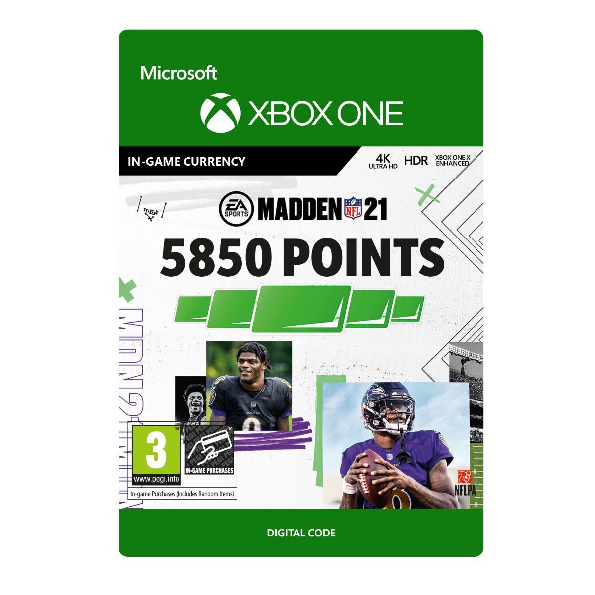 Buy Madden NFL 21 - 5850 Madden Points XBOX DIGITAL 