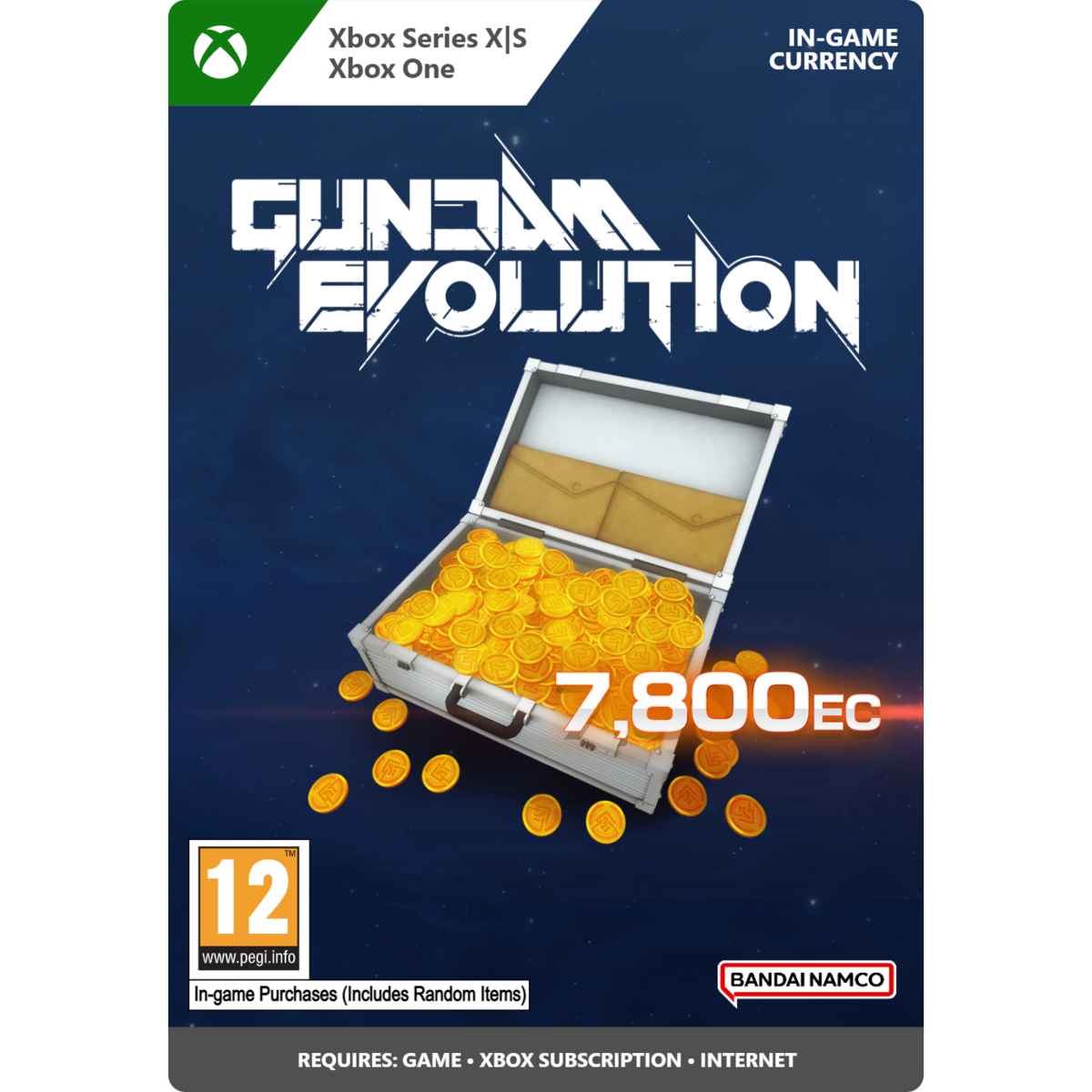 Gundam Evolution 7,800 Evo Coins