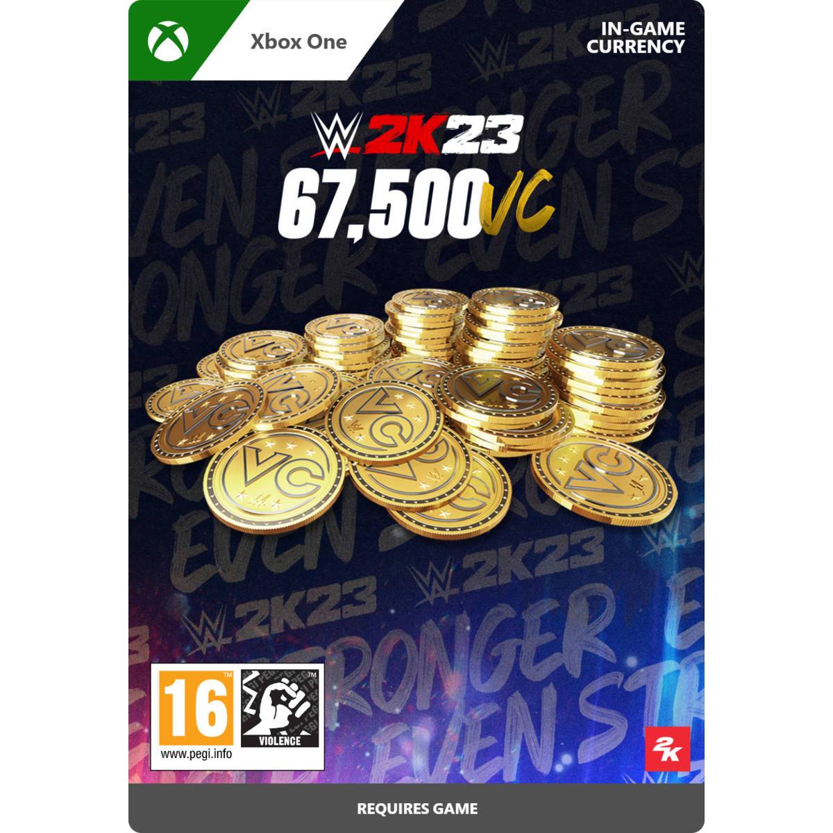 WWE 2K23 67,500 Virtual Currency Pack for Xbox One