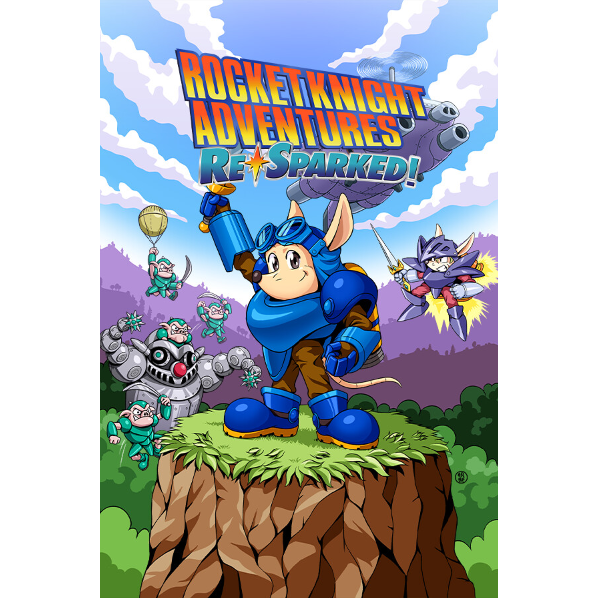 rocket knight adventures re-sparked collection pc free download