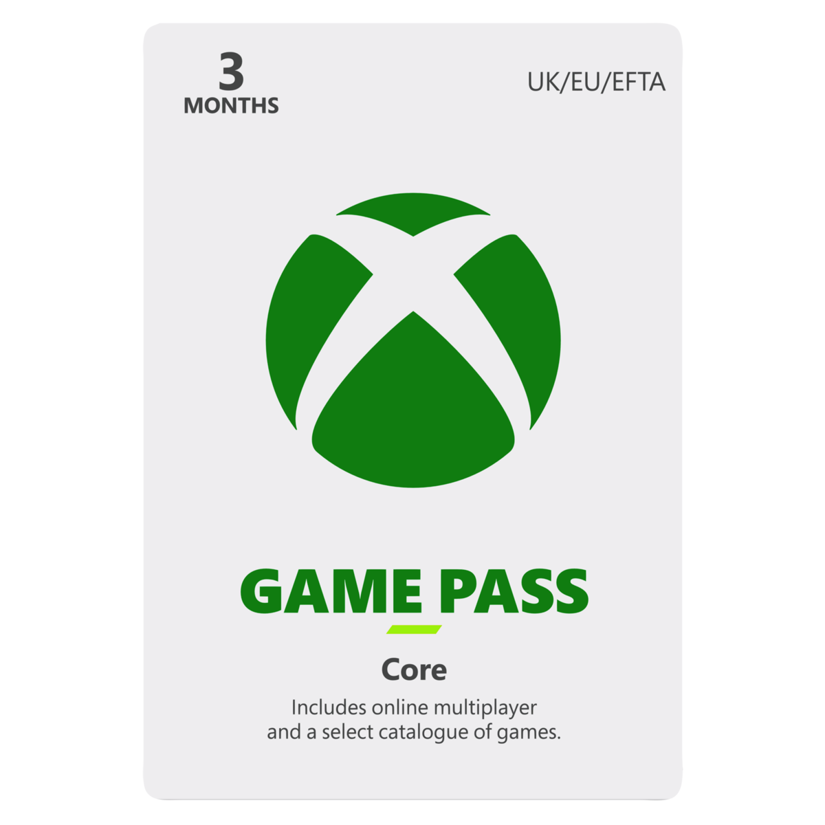 Buy Xbox Game Pass Core 3 Month Membership Xbox Digital 8797