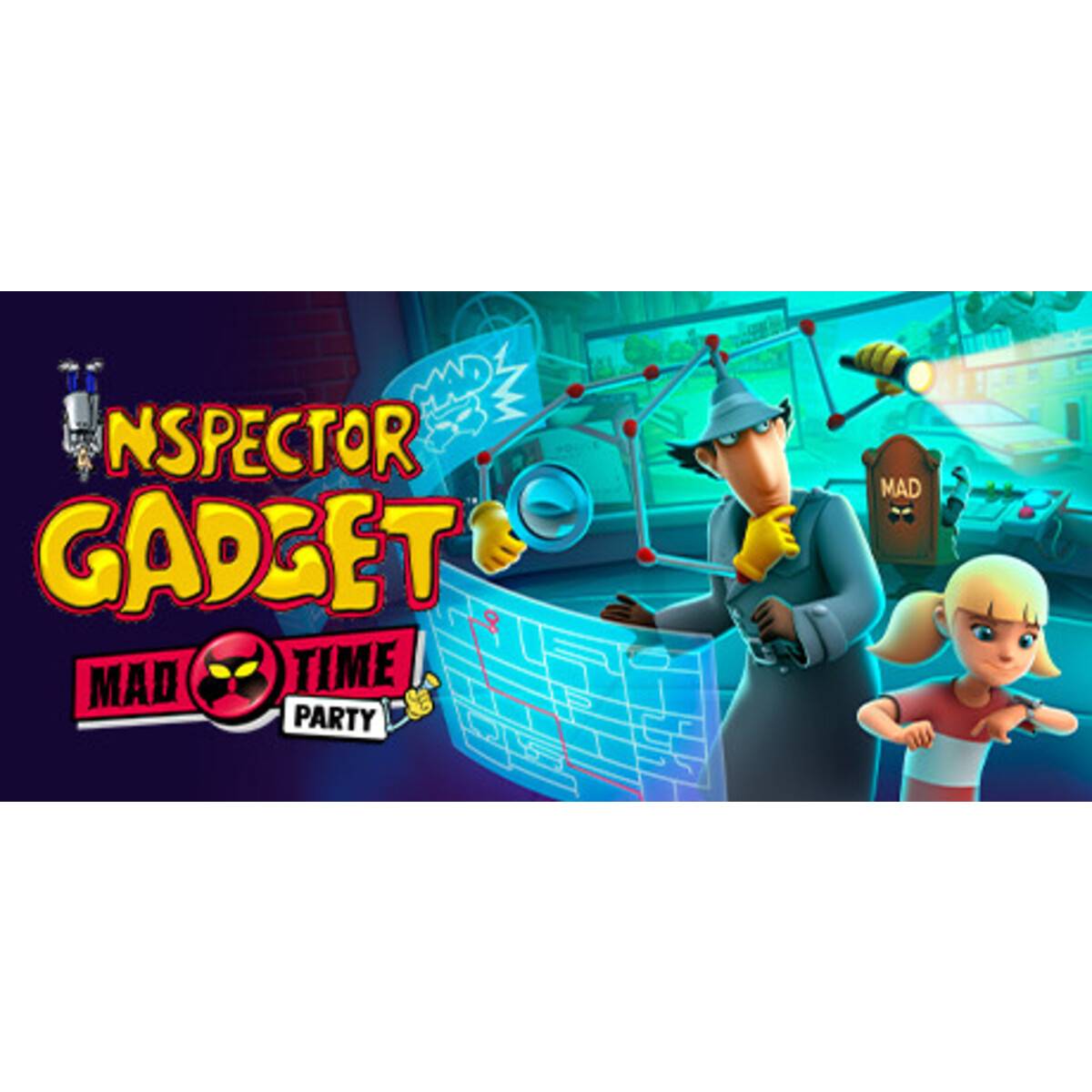 Trader Games - INSPECTOR GADGET MAD TIME PARTY SWITCH EURO NEW (EN