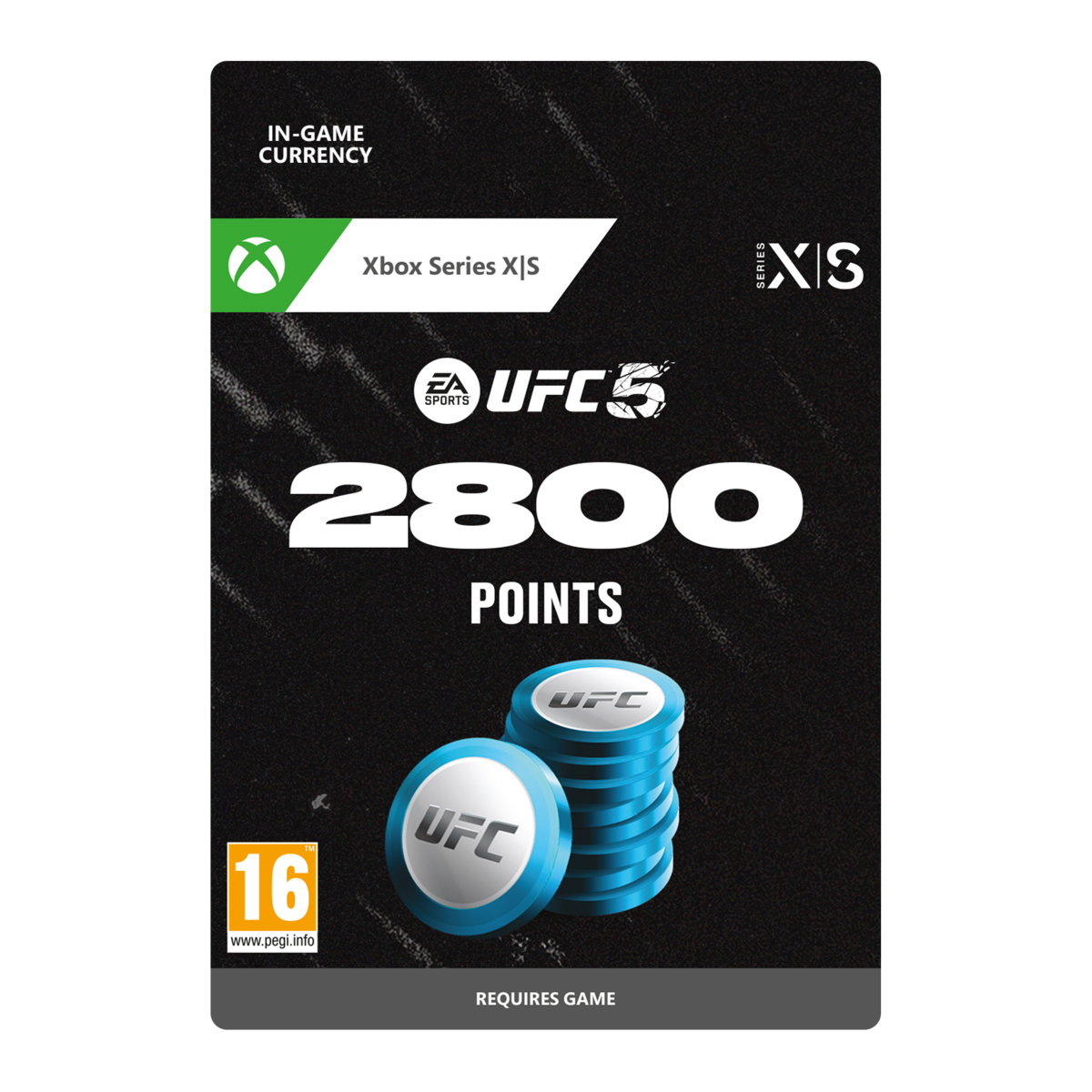 EA Sports UFC 5 2800 UFC Points