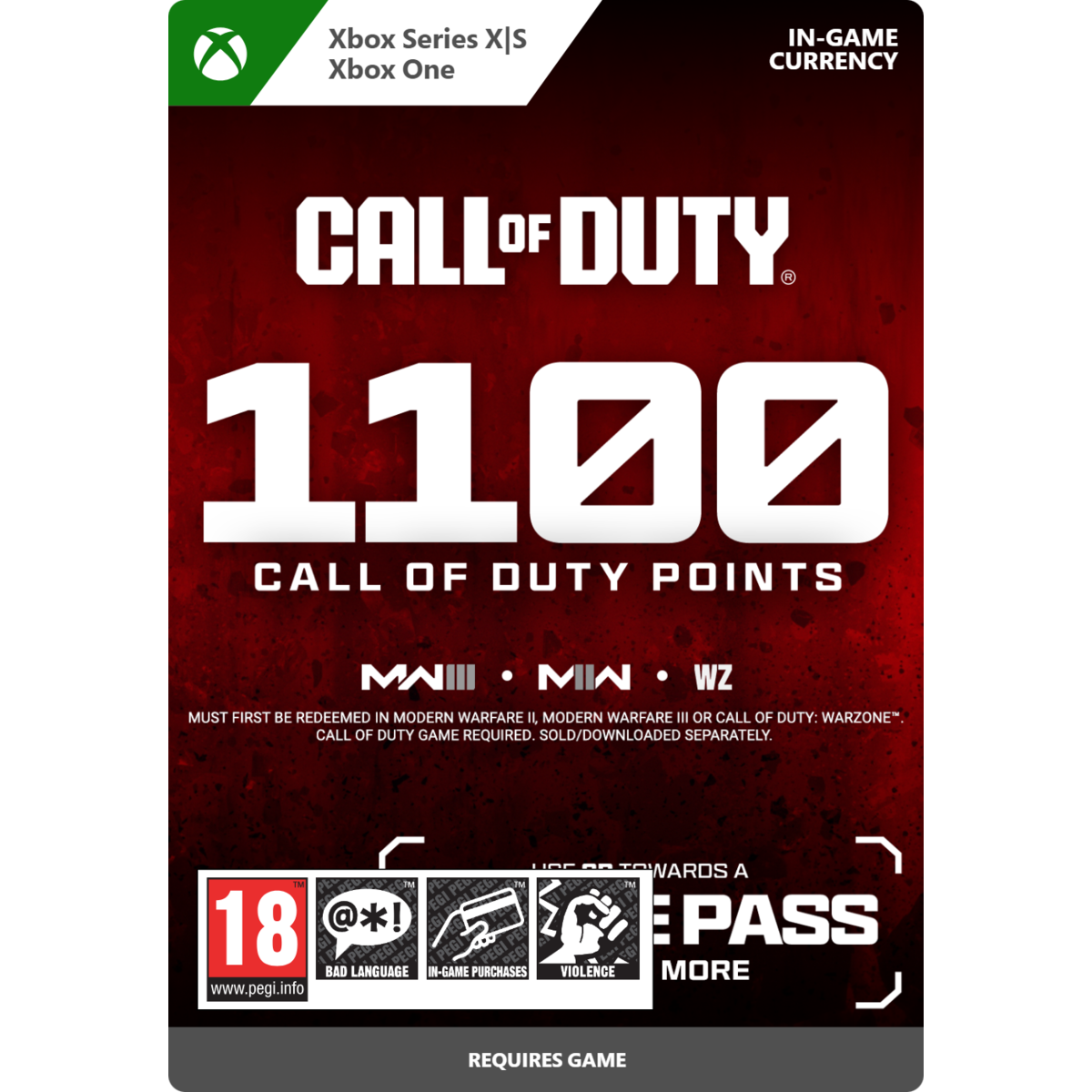 Call of Duty® Points - 1,100