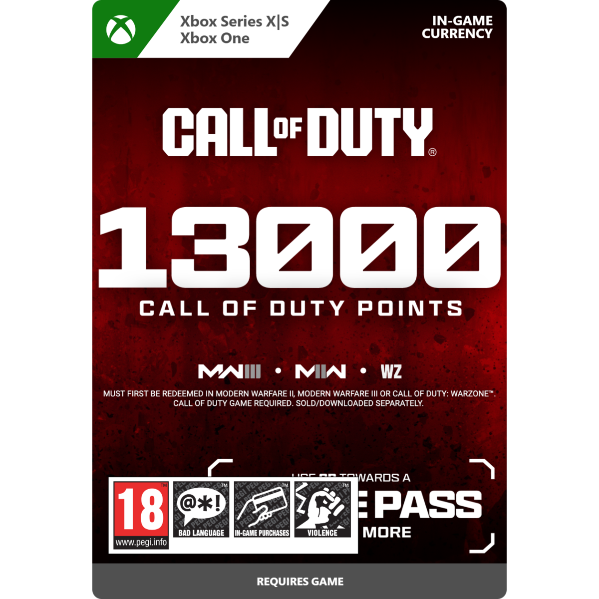 Call of Duty® Points - 13,000