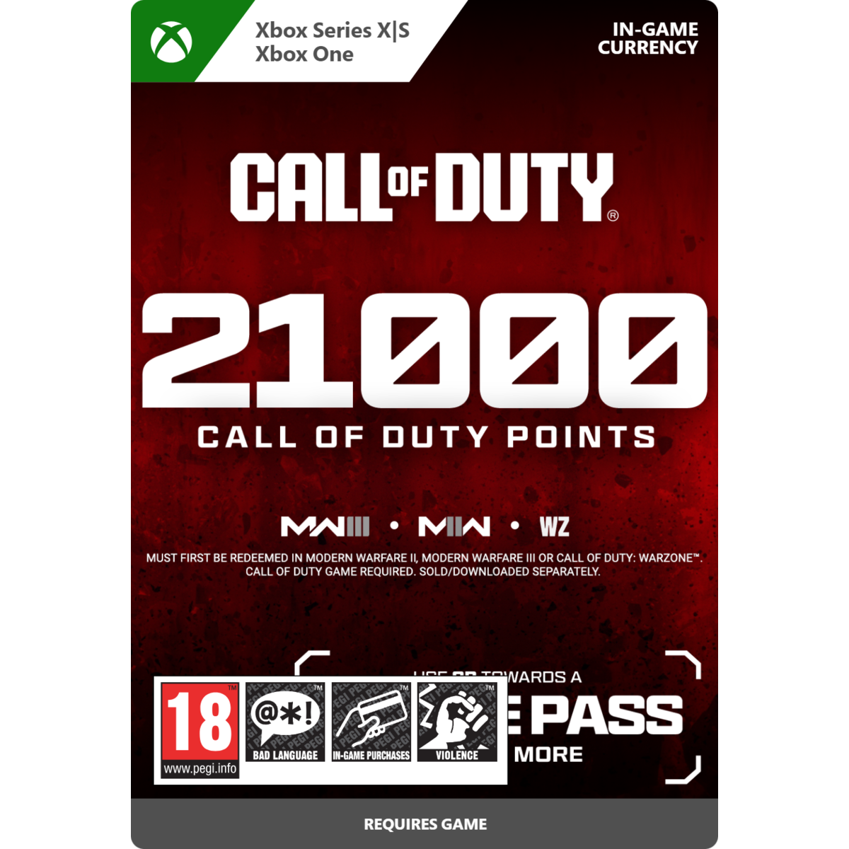 Call of Duty® Points - 21,000