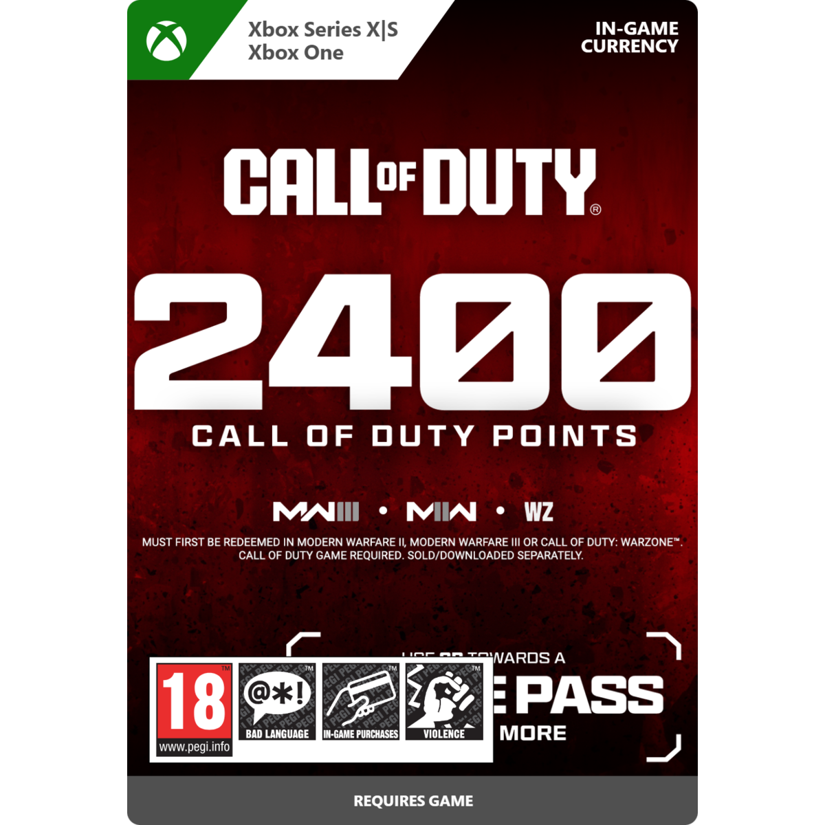 Call of Duty® Points - 2,400