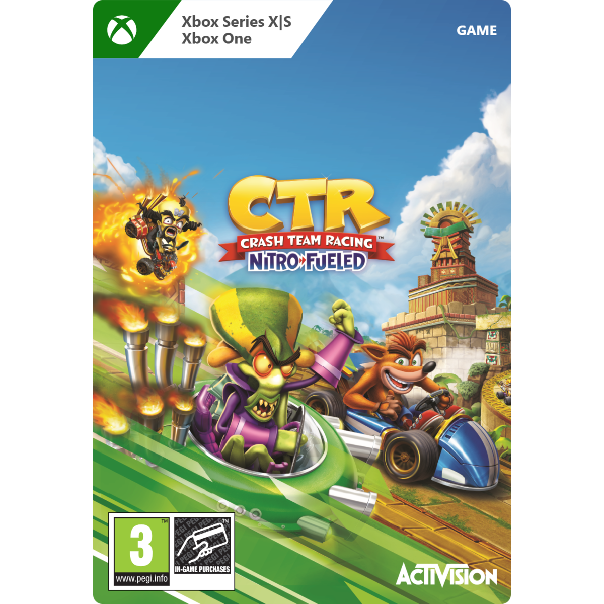 Crash Team Racing Nitro-Fueled: Nitros Oxide Editi