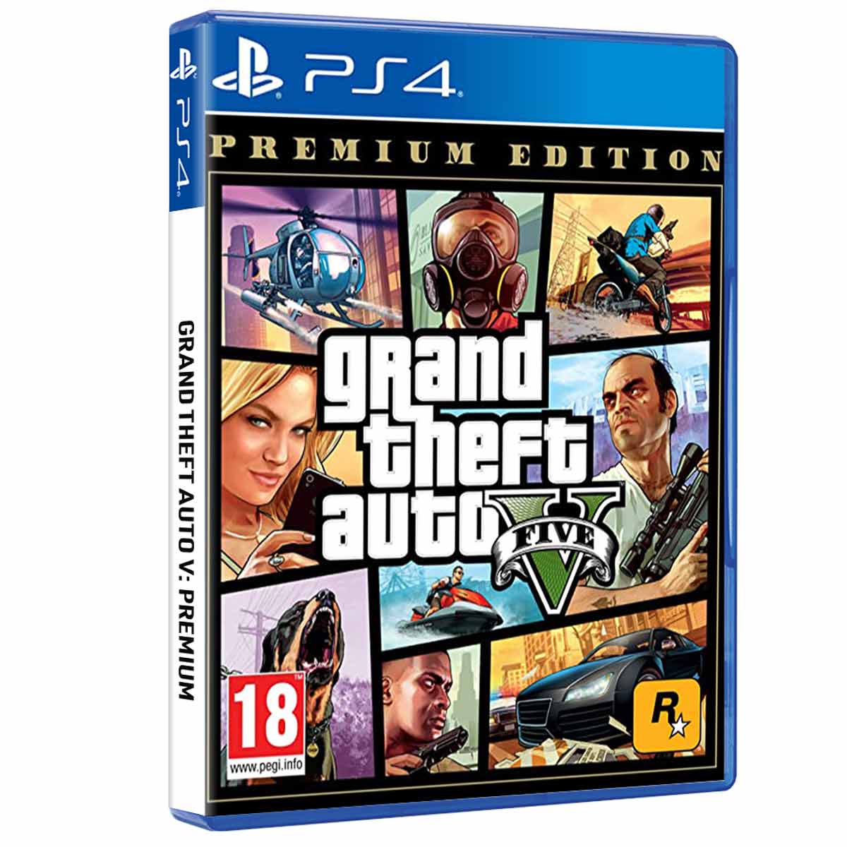 Grand Theft Auto V (GTA V) Premium Edition PS4 - ShopTo.net
