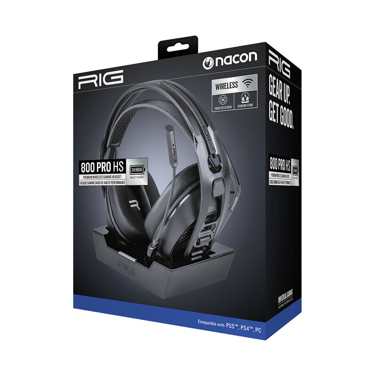 RIG 800 Black Headset - PlayStation 5