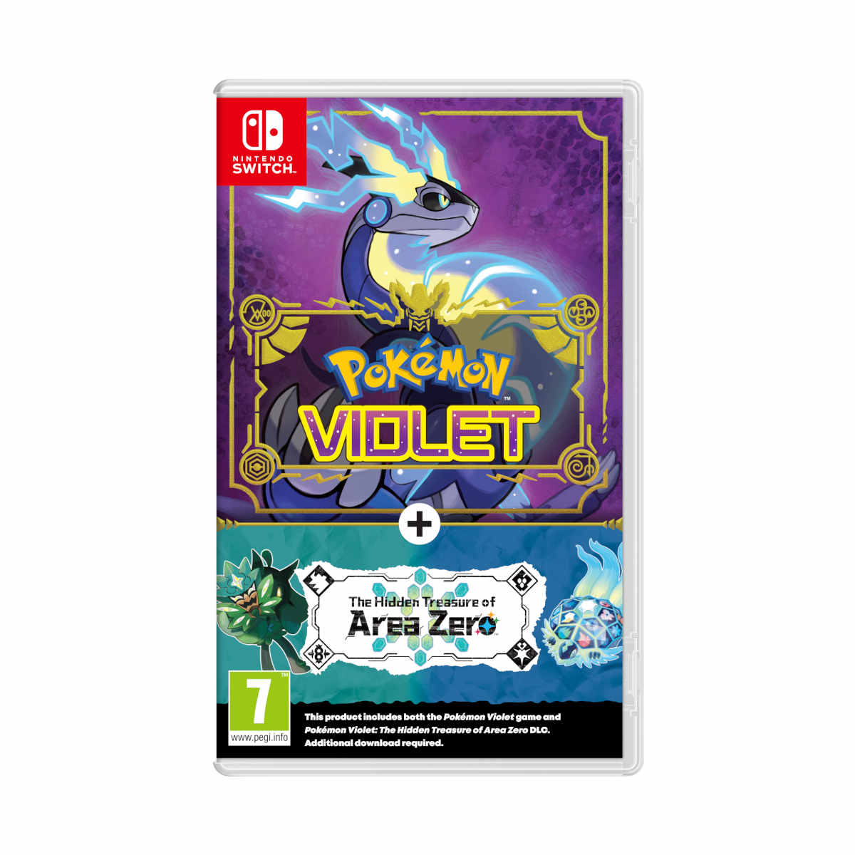 Pokemon Violet +The Hidden Treasue of Area Zero DLC - Switch