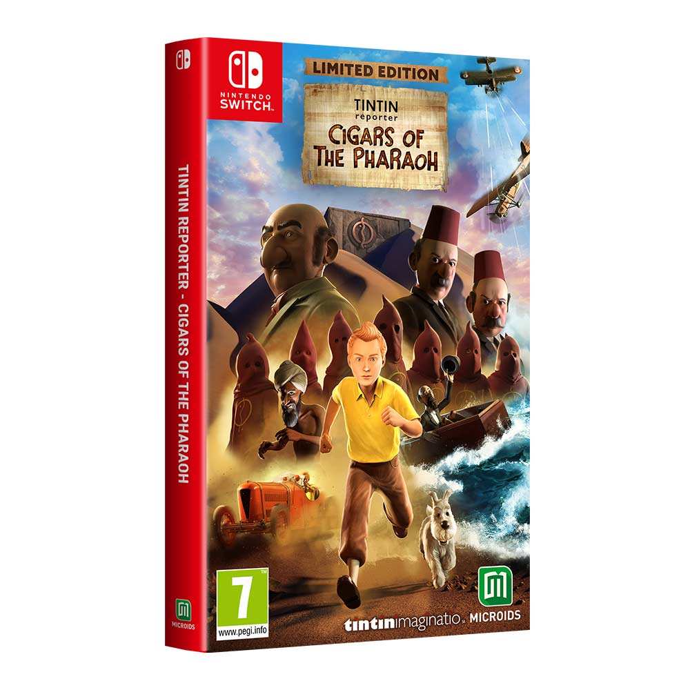 Tintin Reporter: Cigars of the Pharaoh - Limited Edition - Switch