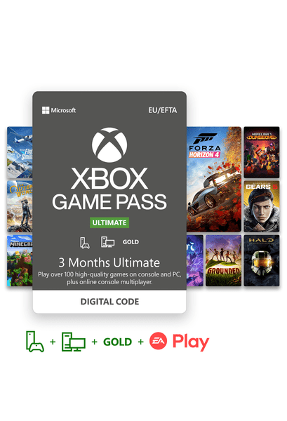 Xbox Game Pass for Xbox Console - 3 Months [Digital Code]