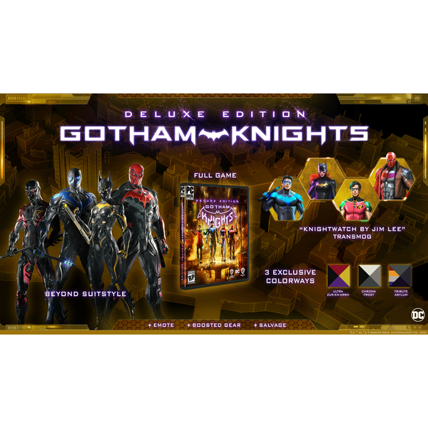 Jogo Gotham Knights BR Deluxe  R$ 40 - Promobit