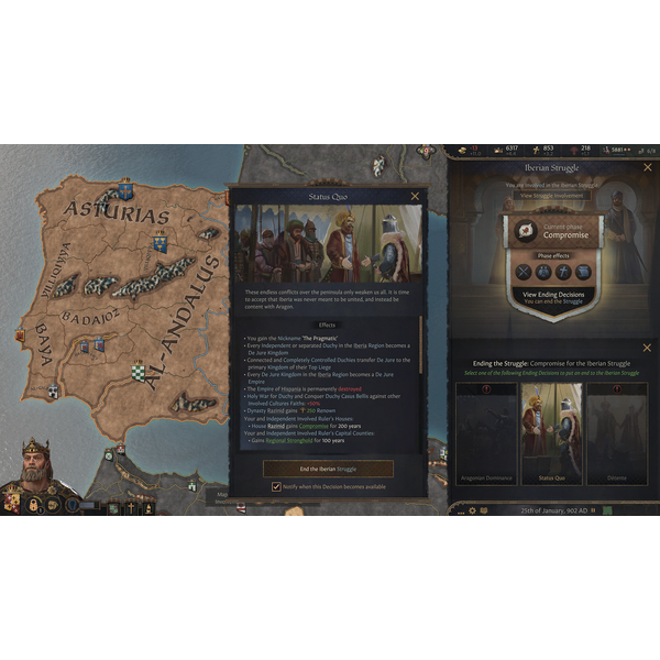 Buy Crusader Kings III: Fate Of Iberia PC Download PC DIGITAL - ShopTo.net