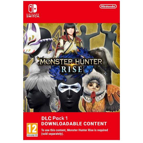 Buy Monster Hunter Rise DLC DIGITAL 1 Pack NINTENDO