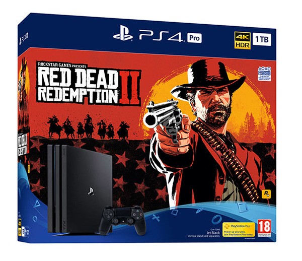 PS4 Pro 1TB Red Dead Redemption 2 