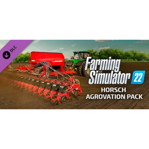 FARMING SIMULATOR 22 - HORSCH AGROVATION PACK, PC Mac Steam Downloadable  Content