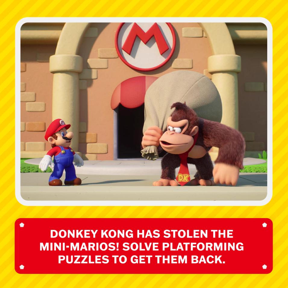 Mario Vs. Donkey Kong™ (CAN Version): Nintendo Switch: Video Games 