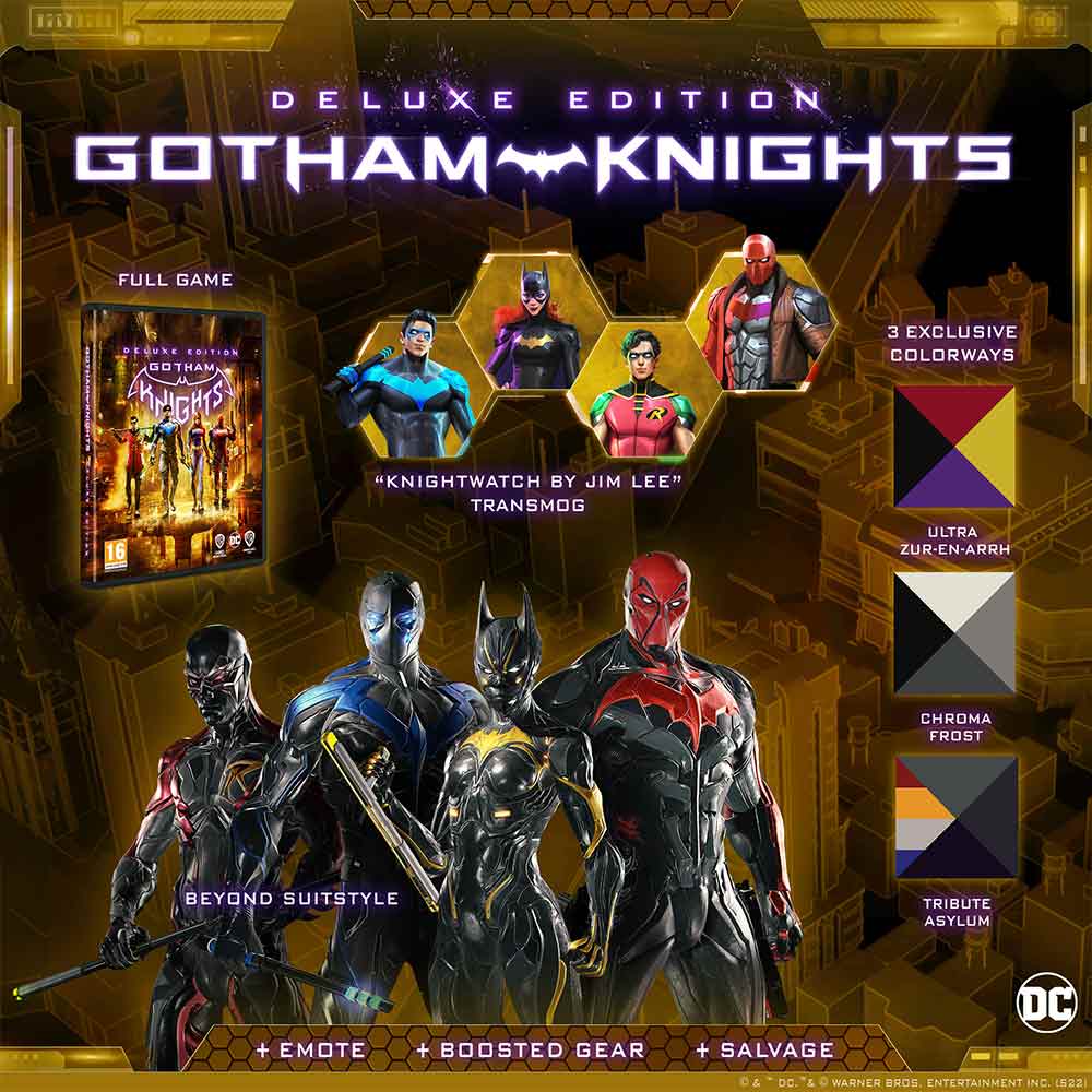 Buy Gotham Knights Deluxe Edition Xbox Series X Xbox X Shopto Net