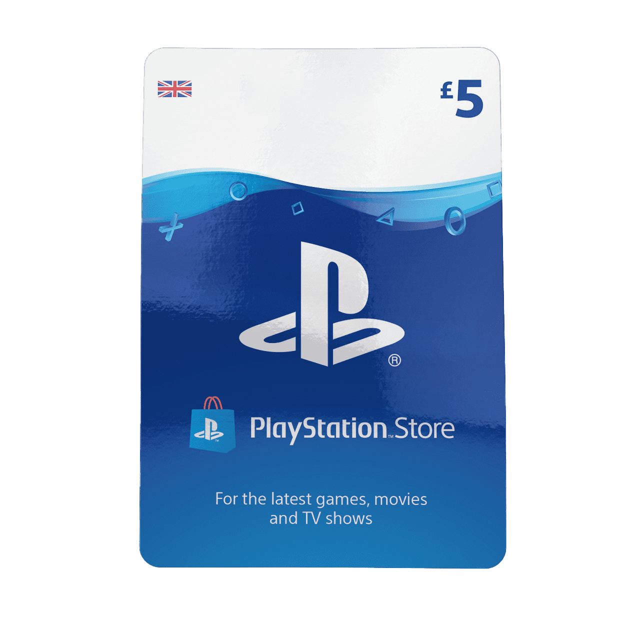 5 pound ps4 gift card